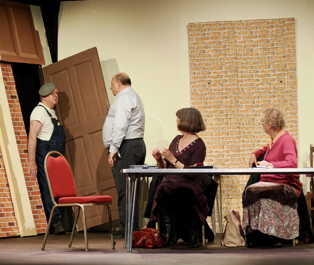 It's crunch time for the amateur dramatic society in Little Grimley and with funds running low the group need a performance to bring in the crowds. Down to just four members they need a plan and quick.